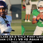 Our First Look At The 2A-2 Title Game