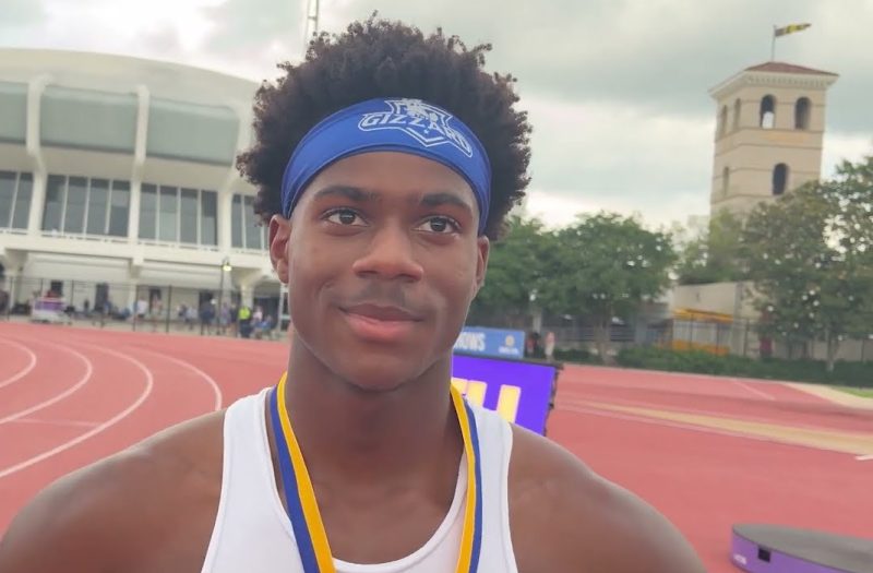 Football prospects hit major marks in D-I indoor track state meet