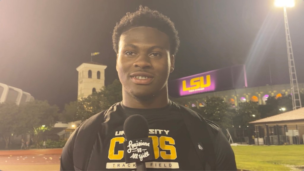 Louisiana’s top football throw distances at outdoor championships