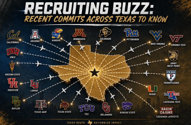 Recruiting Buzz: Recent Commits Across Texas to Know